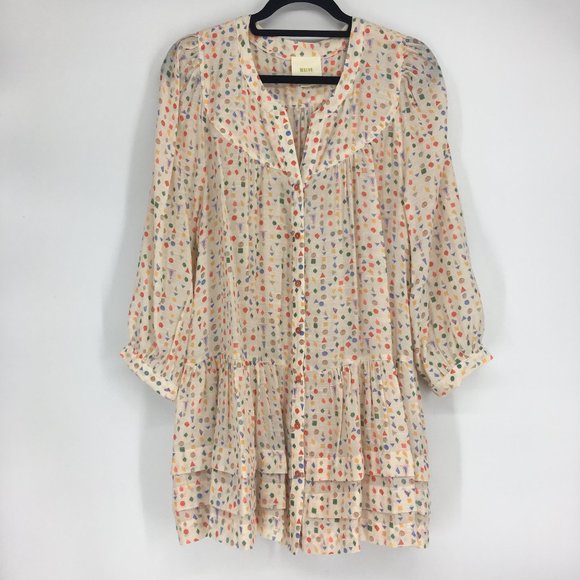 Anthropologie Maeve Paccia Tunic Large - Picture 2 of 6